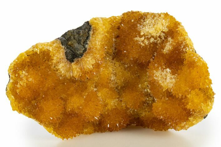 Intense Orange Calcite Crystal Cluster - Poland #331963